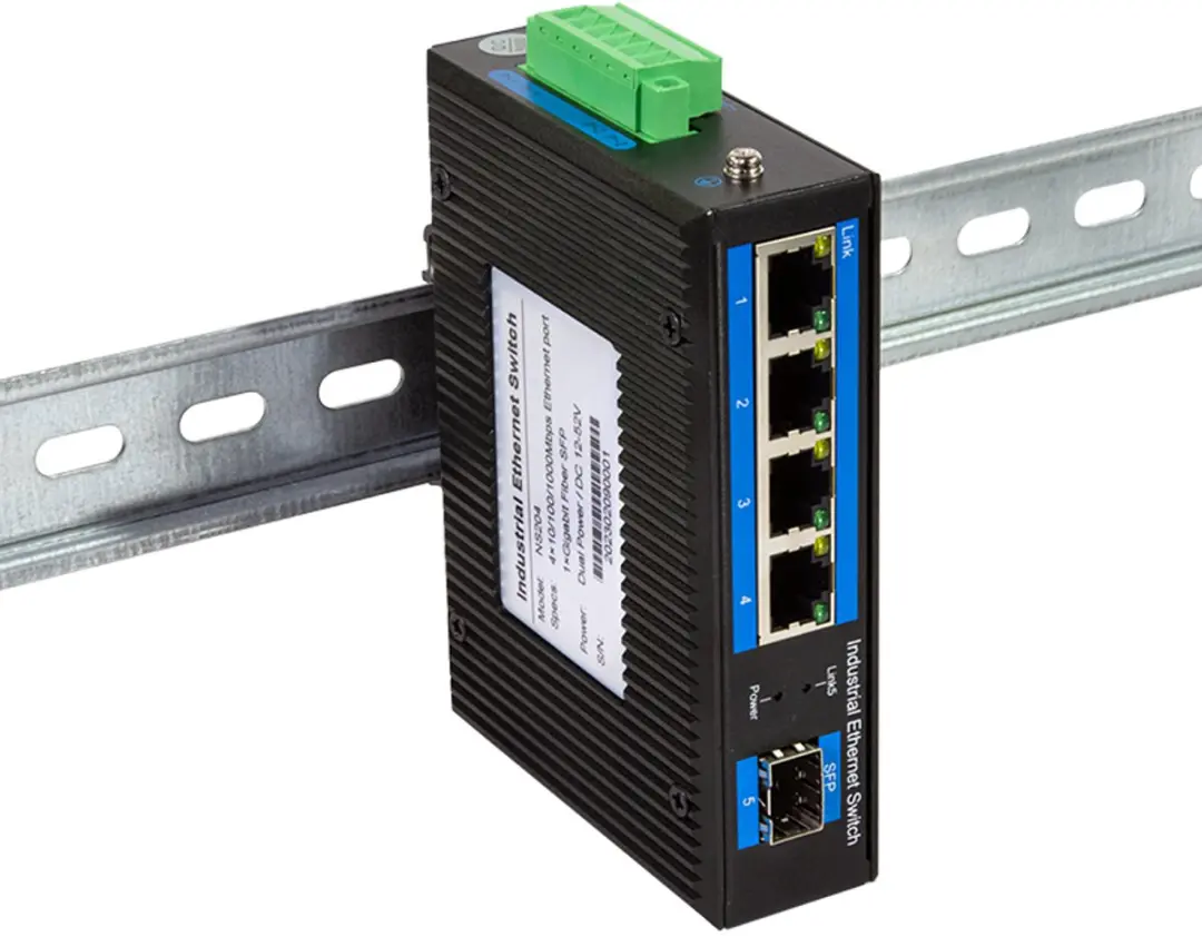Logilink NS204 Netwerk Switch - Zwart - afbeelding 6 van 6