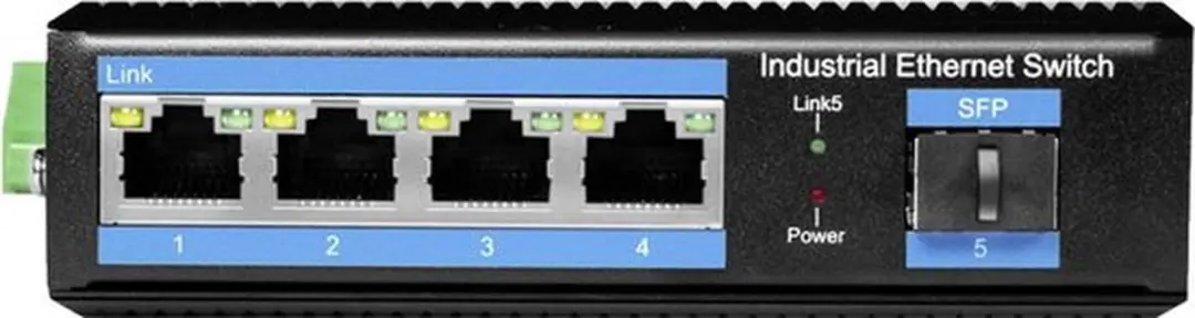 Logilink NS204 Netwerk Switch - Zwart