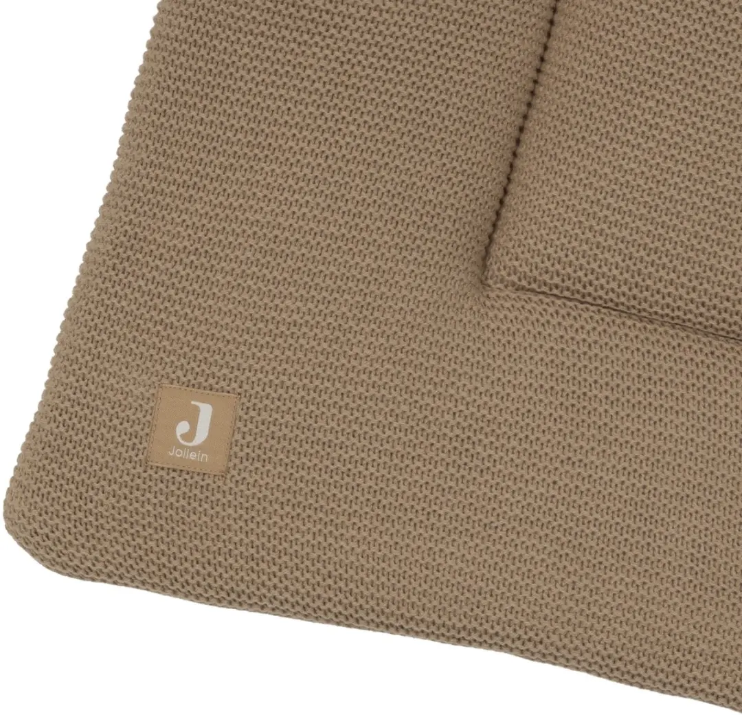 Jollein Boxkleed 75x95cm Basic Knit - Hazel