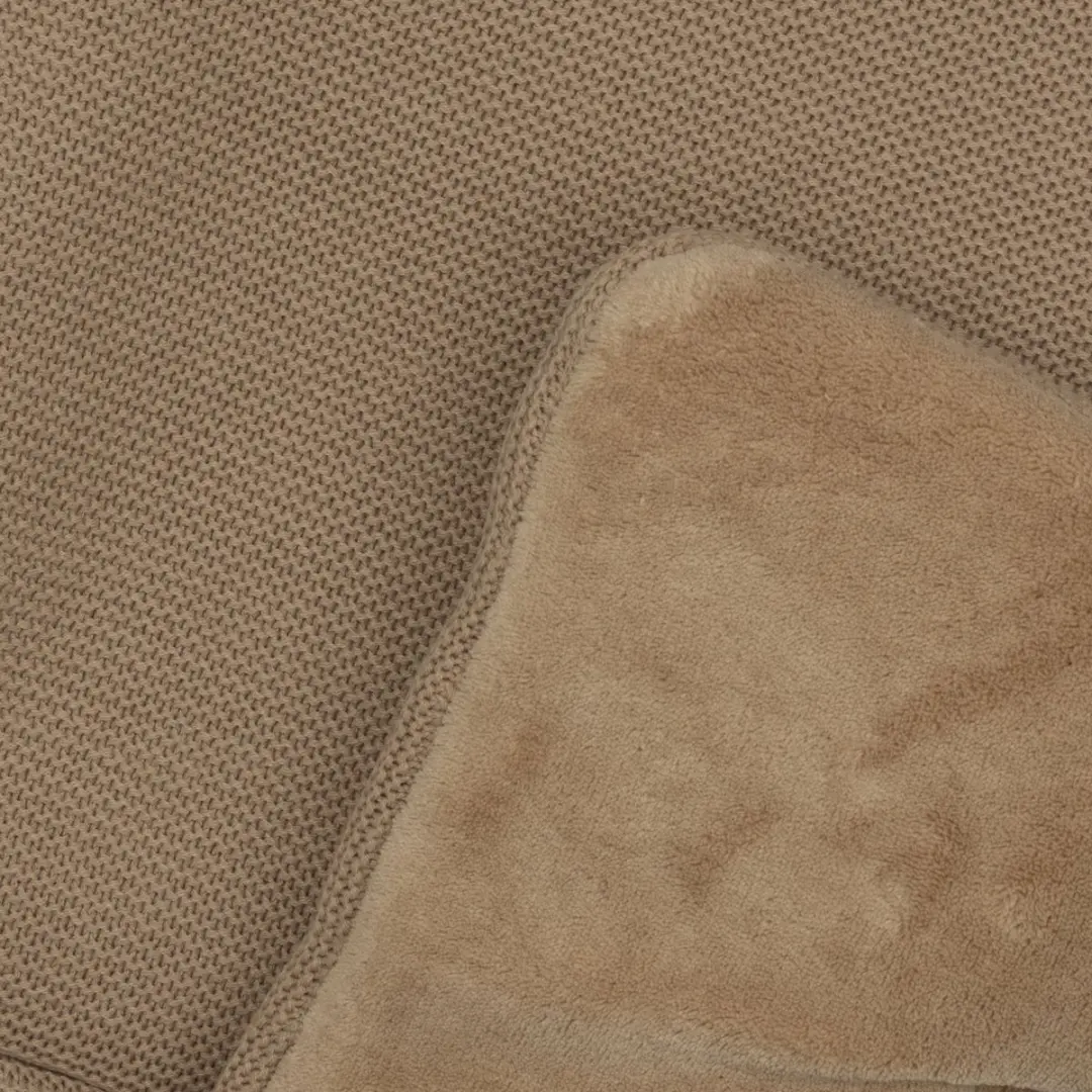 Jollein Boxkleed 75x95cm Basic Knit - Hazel