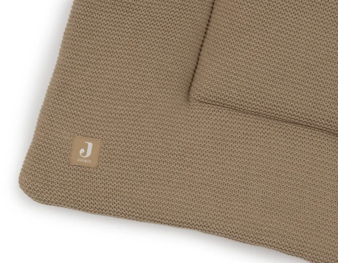 Jollein Boxkleed 75x95cm Basic Knit - Hazel