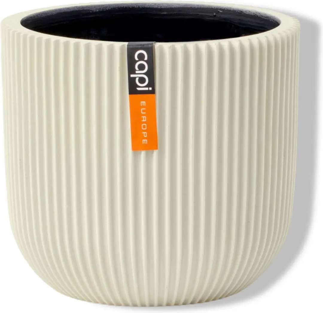 Capi Europe Bloempot Groove Colours 9x8cm - Beige - afbeelding 6 van 6
