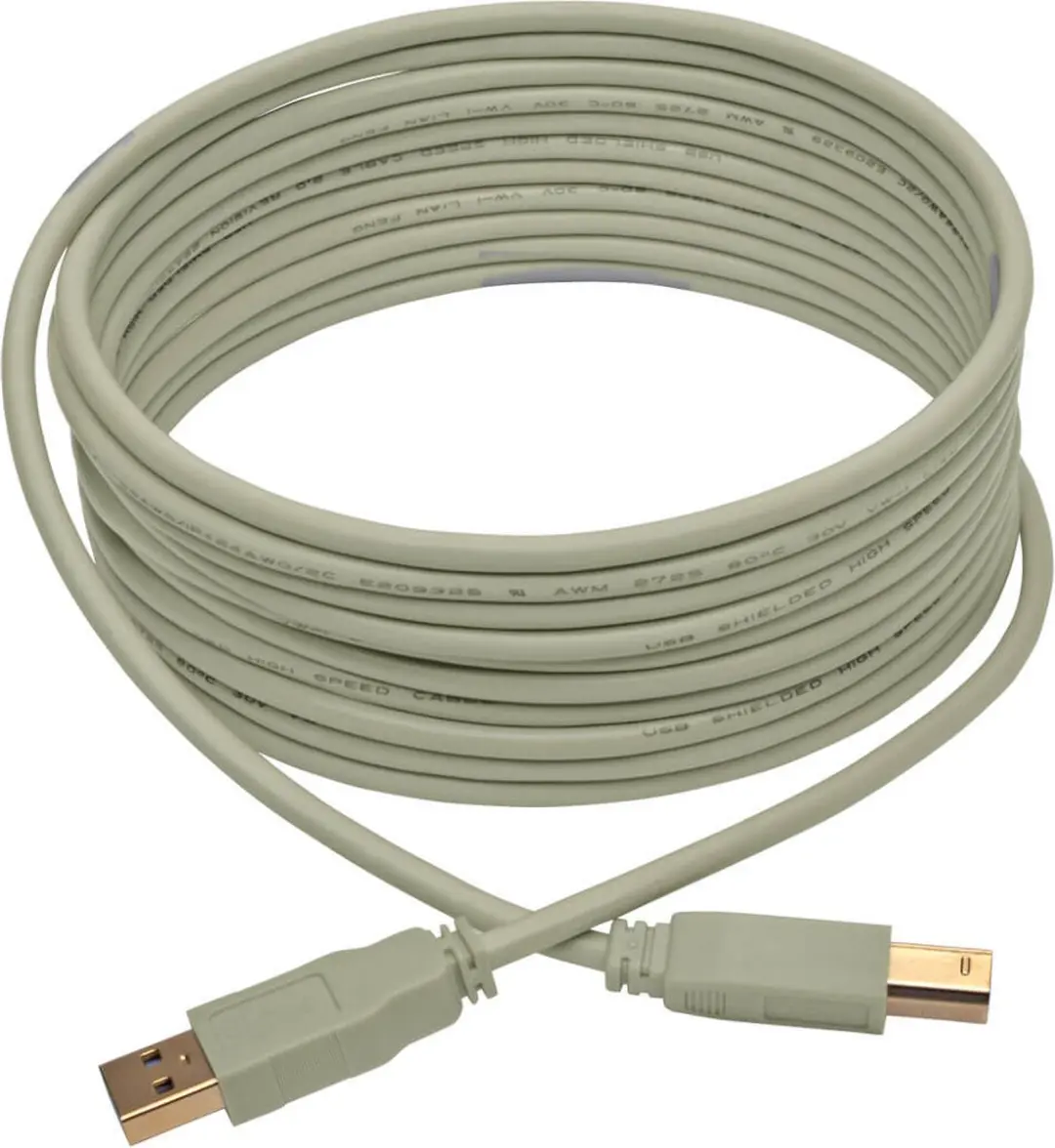 Tripp Lite U022-015-BE USB 2.0 Kabel A/B - 4,5m - Beige