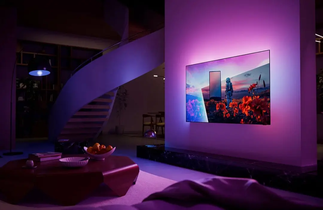 Philips Ambilight 55OLED811/12 55" 4K Smart TV - Grijs