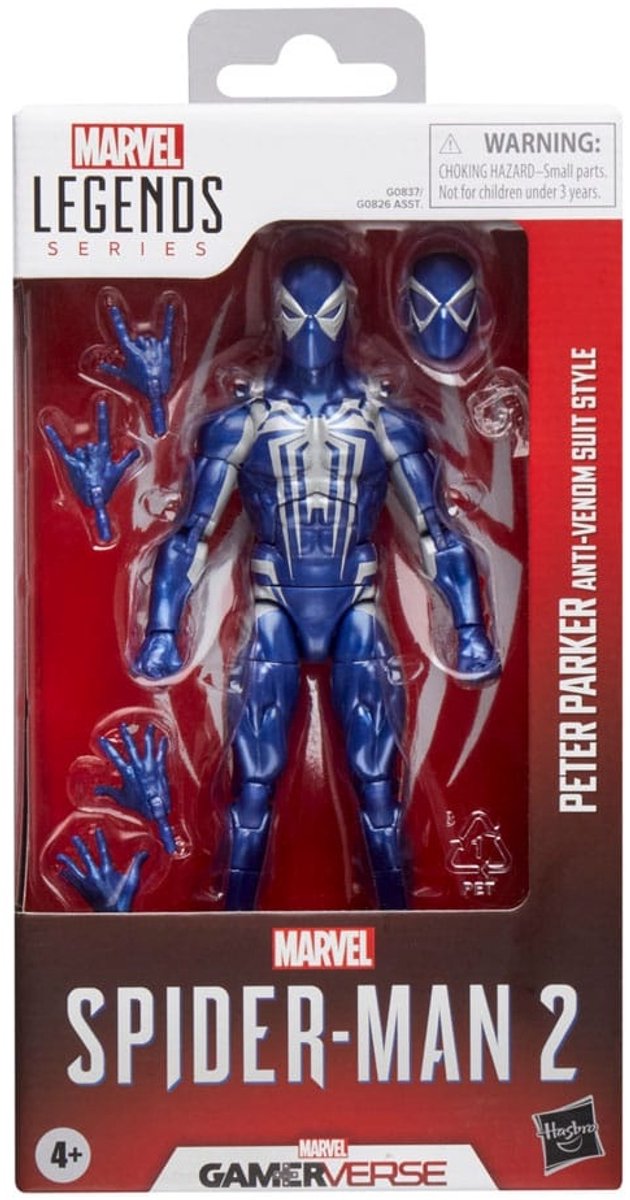 Hasbro Marvel Legends Anti-Venom Suit Peter Parker - Actiefiguur uit Spider-Man 2
