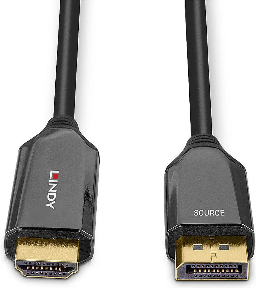 Lindy 40931 DisplayPort naar HDMI Adapterkabel 2m - Zwart