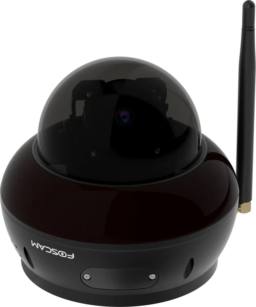 Foscam D8T 4K Vandalismebestendige WiFi PT Buitencamera - Zwart