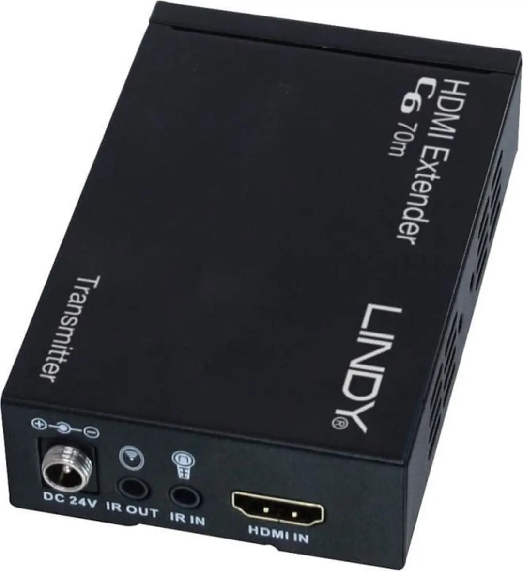 Lindy C6 HDMI 2.0 Extender HDBaseT - 70m - Zwart - afbeelding 6 van 6