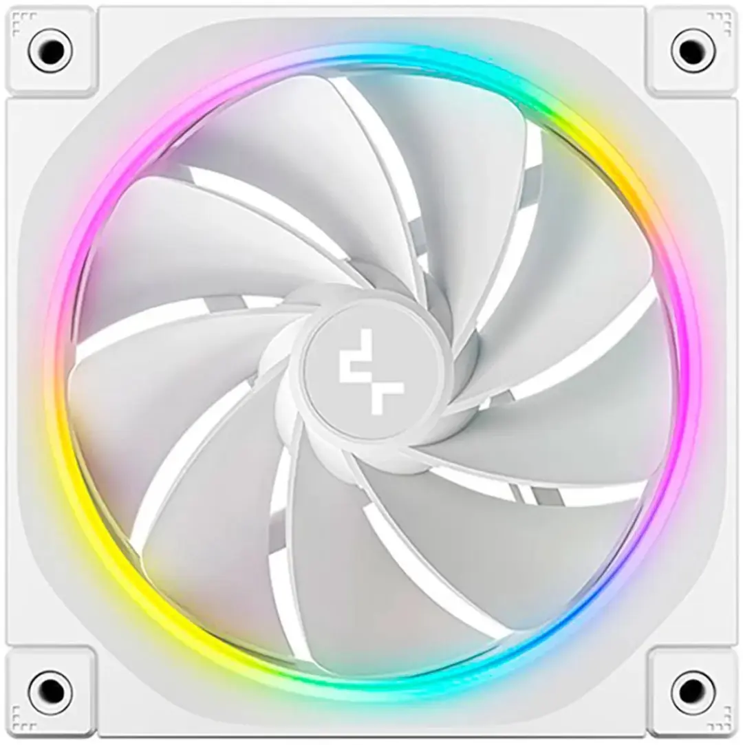 DeepCool R-FL12R-WHAPN3-G Boxventilator 12cm - Wit