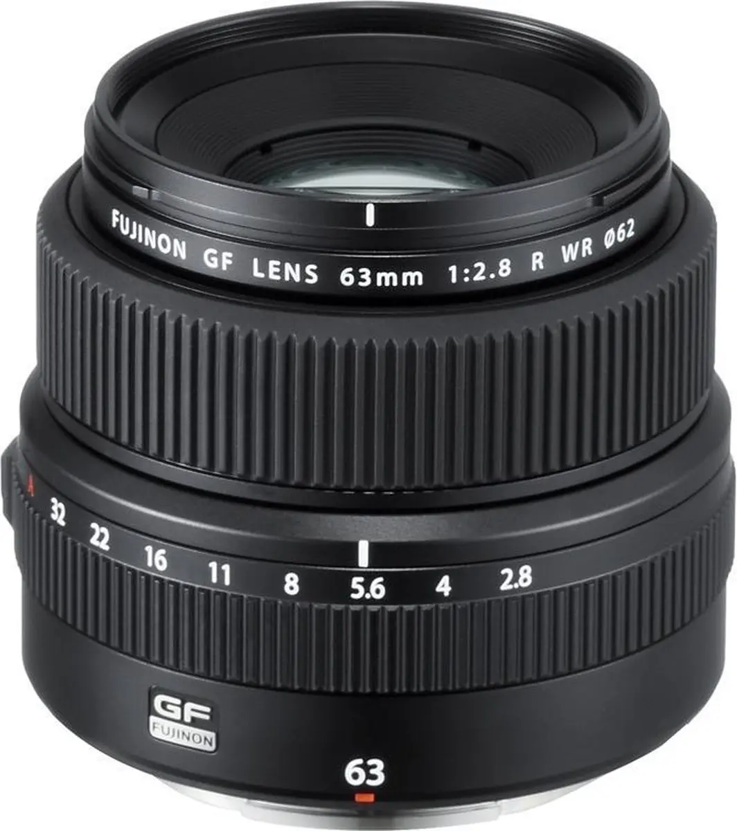Fujifilm GF 63mm f/2.8 R WR - 62mm - Zwart