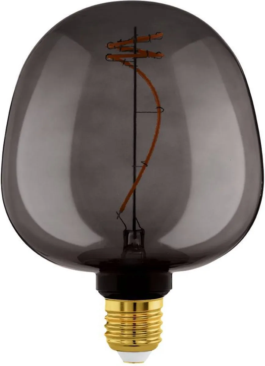 Eglo LED Lamp E27 Ø12,5cm G125 Rookglas