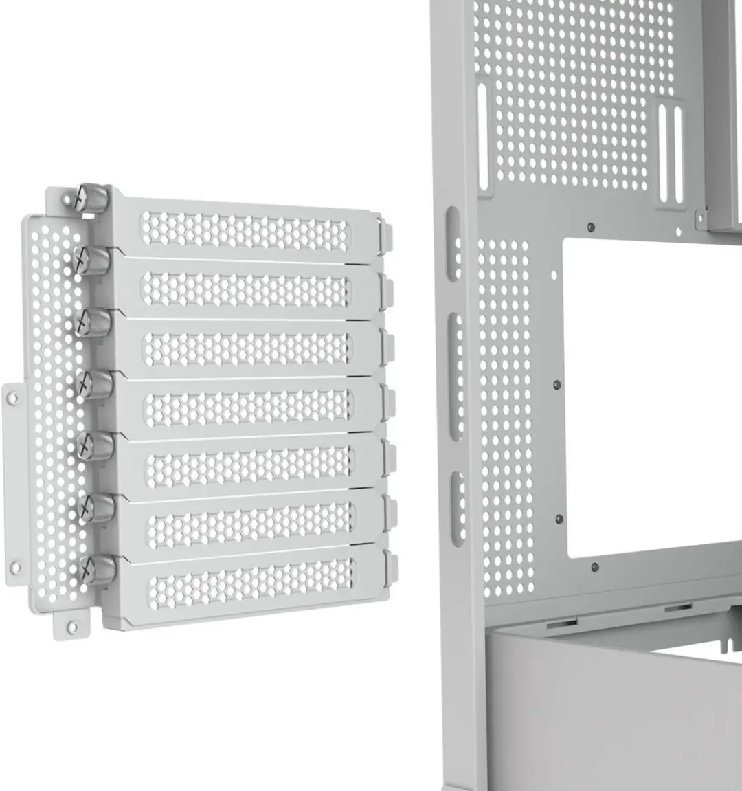Cougar FV270 RGB Midi-Tower PC Behuizing - Wit