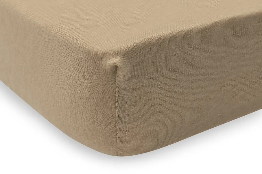 Jollein Jersey Hoeslaken 2 Stuks 60x120cm Hazel/Oatmeal