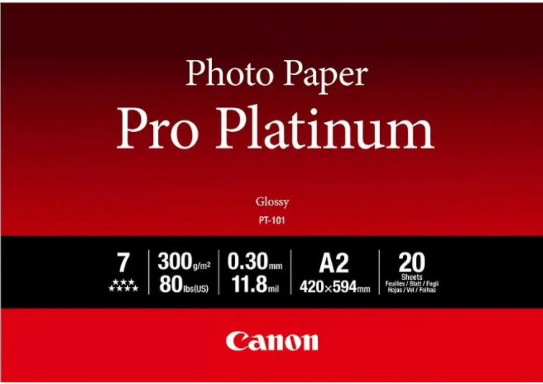 Canon 2768B067 Fotopapier A2 Wit Hoogglans - 20 Vel