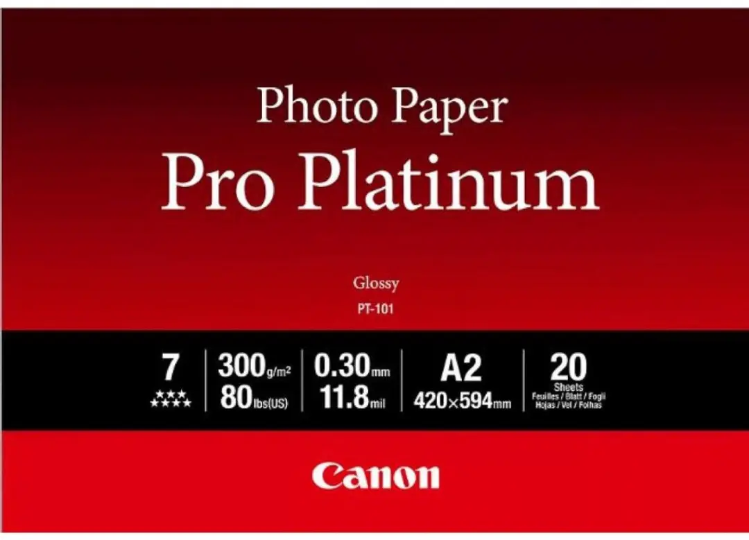 Canon 2768B067 Fotopapier A2 Wit Hoogglans - 20 Vel