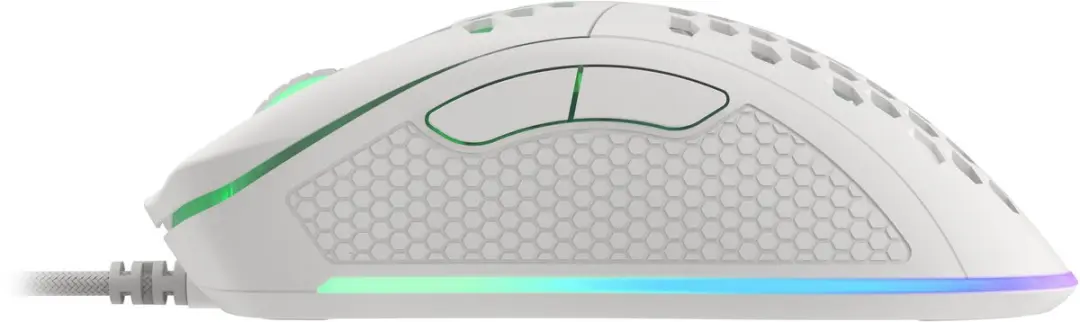 Genesis Krypton 555 NMG-1840 Muis - 7 Knoppen - Wit
