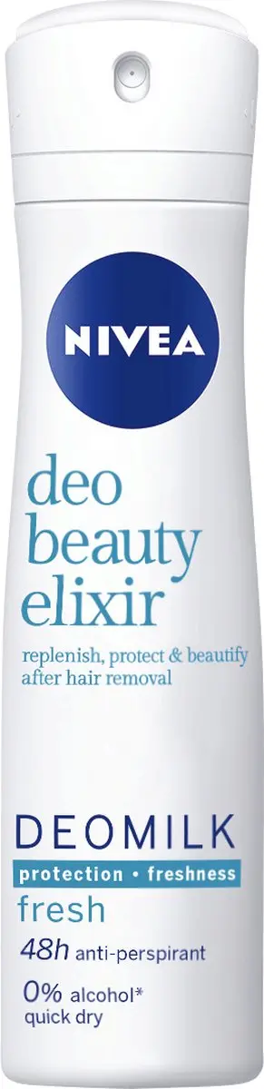NIVEA Deo Beauty Elixir Deomilk Fresh Vrouwen 150ml