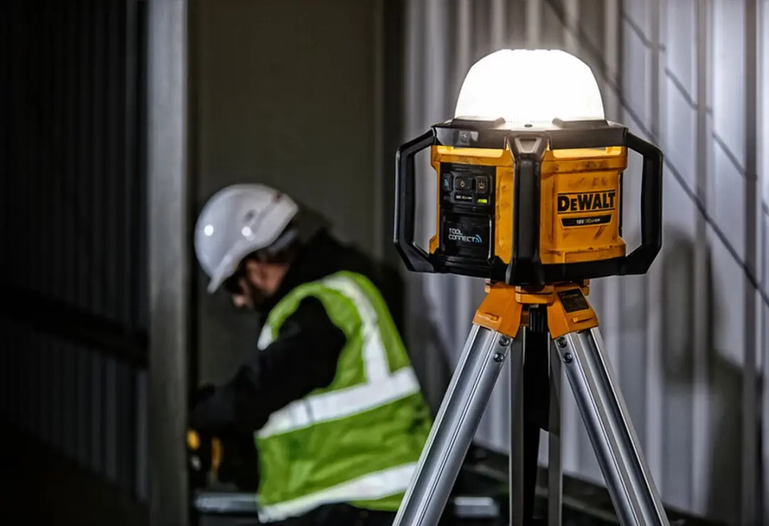 DeWalt DCL074 Accu Werklamp 18V XR Tool Connect - Zwart/Geel