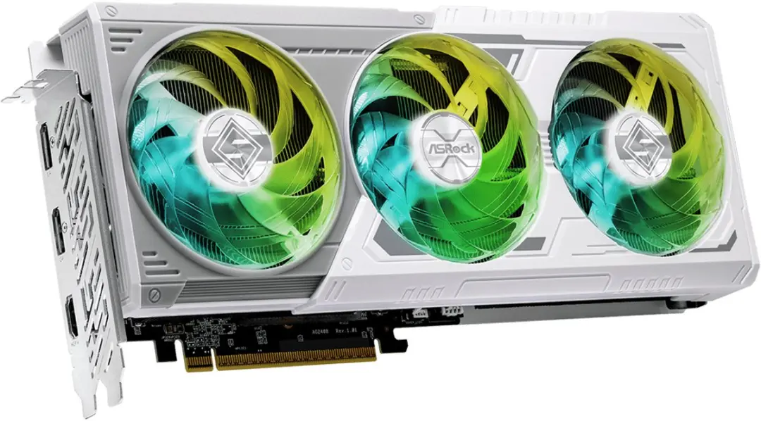 ASRock Radeon RX 9060 XT Steel Legend OC Videokaart 16GB GDDR6