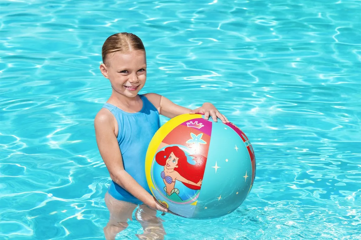 Bestway Disney Prinsessen Opblaasbal Ø 51cm - Blauw
