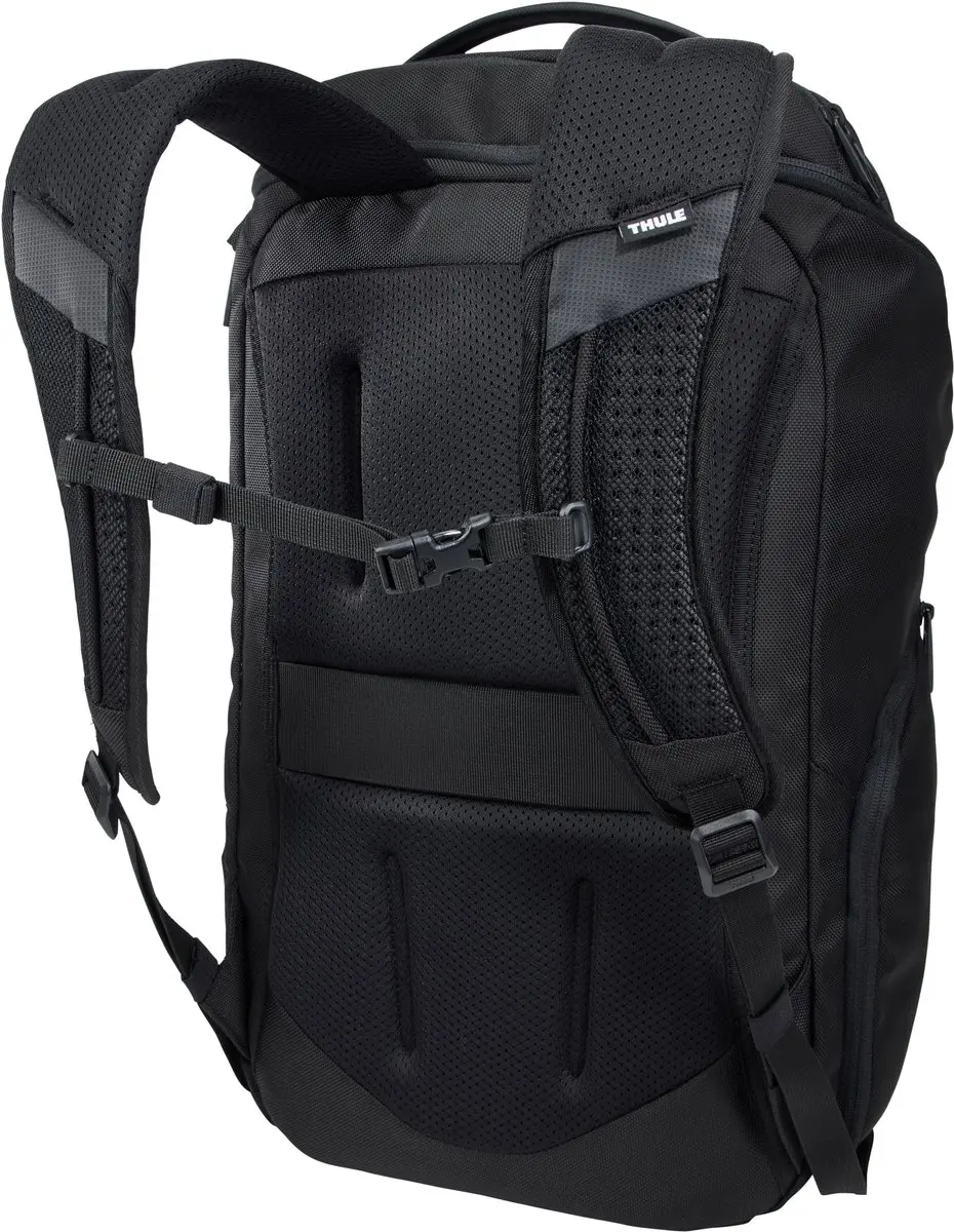 Thule Accent Recycled Backpack 28L - 15.6" Laptopvak - Zwart