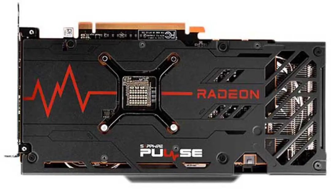 Sapphire Pulse RX7600 8GB Grafische Kaart - Zwart/Rood