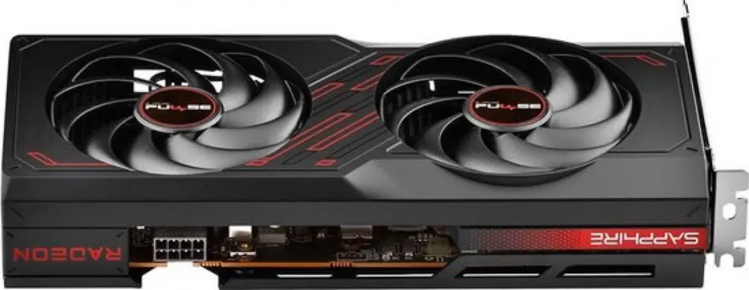 Sapphire Pulse RX7600 8GB Grafische Kaart - Zwart/Rood - afbeelding 6 van 6