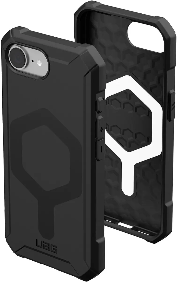 UAG Essential Armor Magafe iPhone 16e Hoesje - Zwart - afbeelding 6 van 6