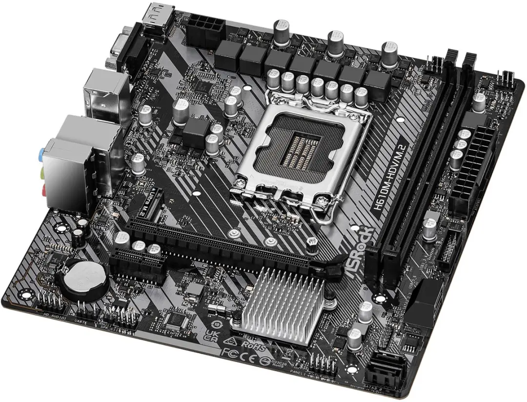 ASRock H610M-HDV/M.2 R2.0 Micro ATX Moederbord