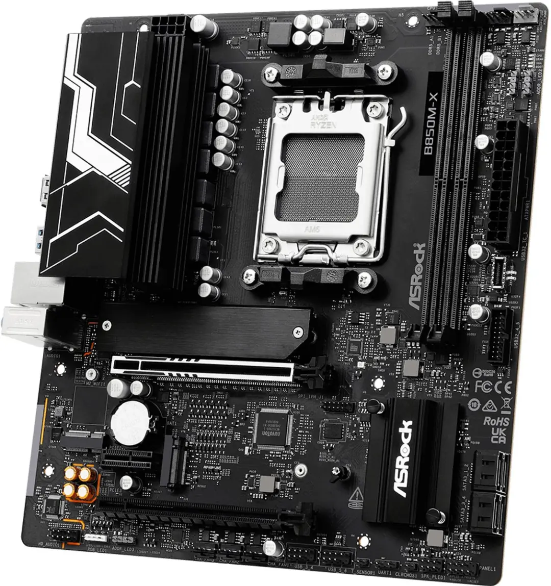 ASRock B850M-X R2.0 AMD B850 Micro-ATX Moederbord