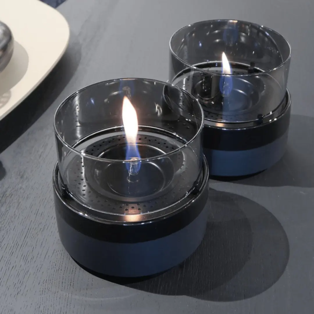 Rosie 14 Black Smoke Keramische Tafelhaard 200W - afbeelding 3 van 4