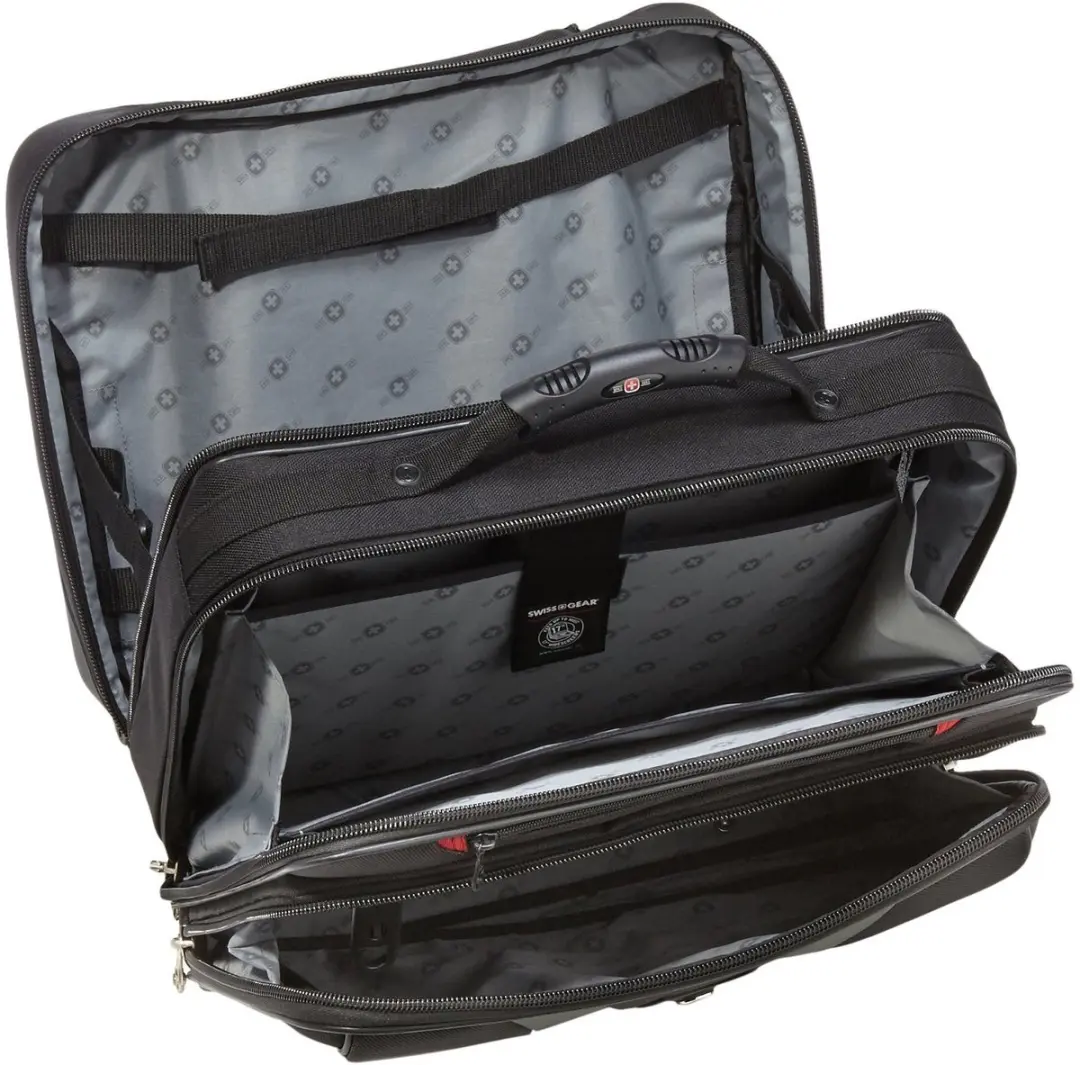 Wenger Granada 600659 Laptop Trolley 17" - 7 Vakken - Zwart