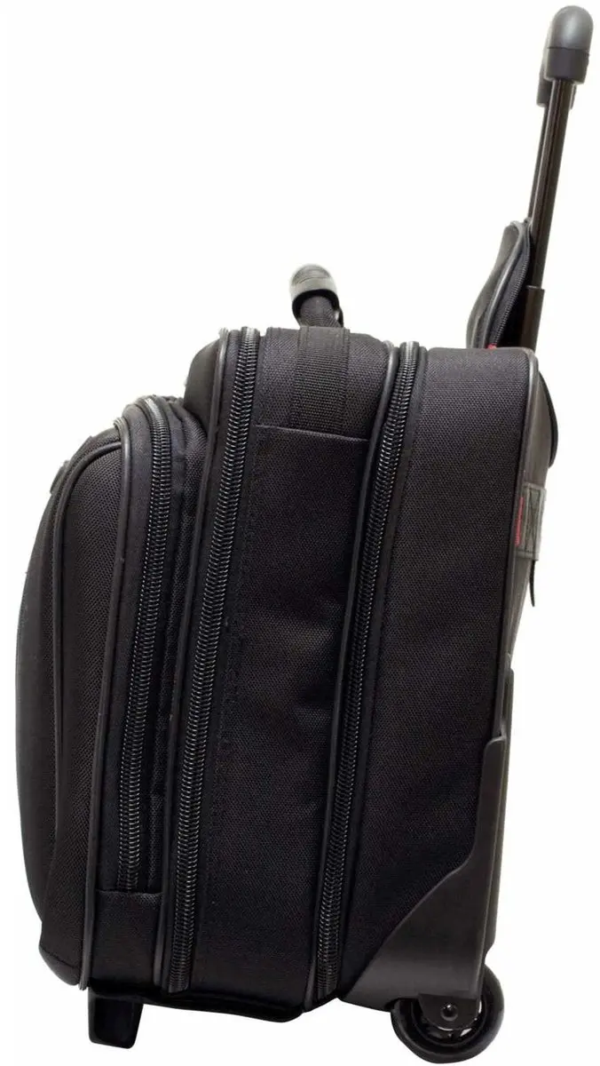 Wenger Granada 600659 Laptop Trolley 17" - 7 Vakken - Zwart - afbeelding 6 van 6