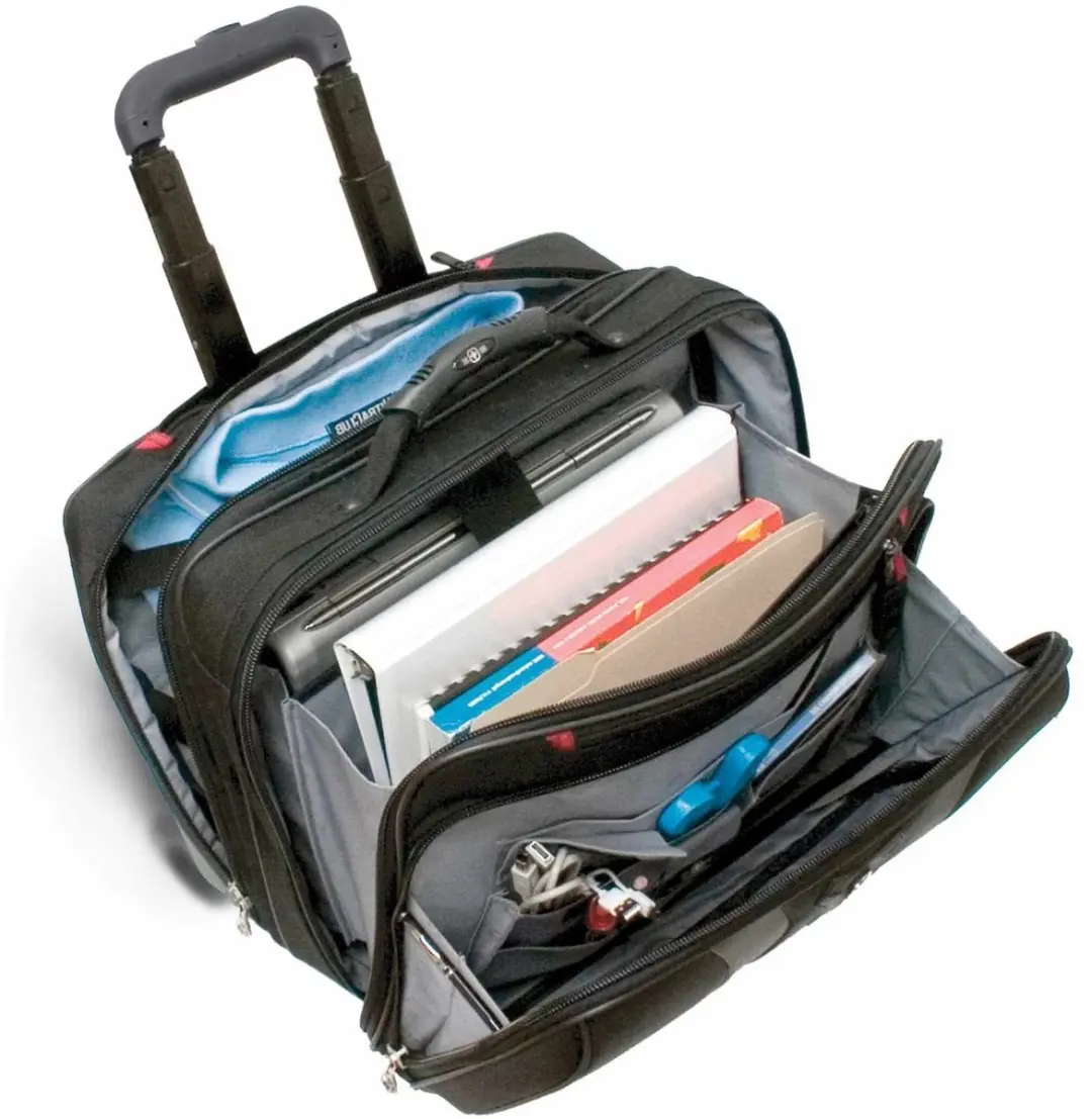 Wenger Granada 600659 Laptop Trolley 17" - 7 Vakken - Zwart