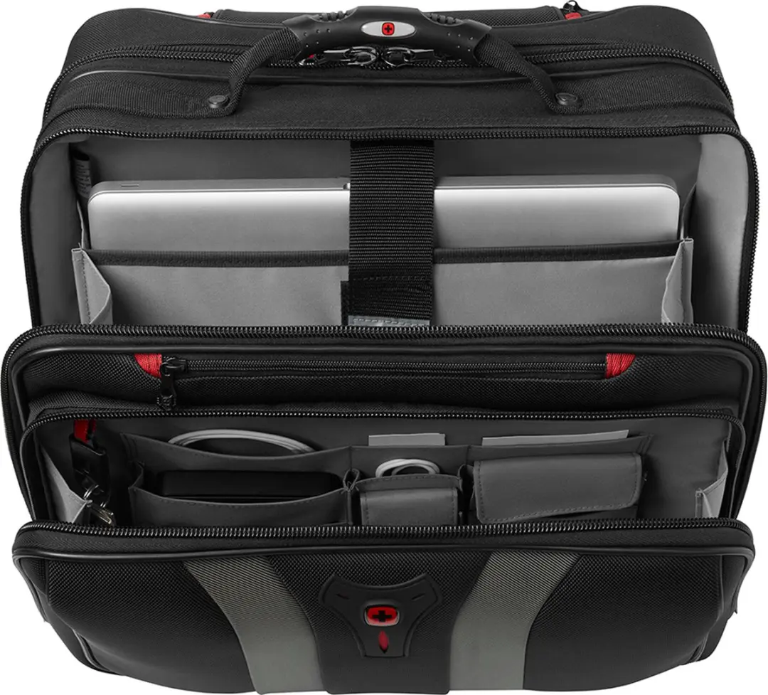 Wenger Granada 600659 Laptop Trolley 17" - 7 Vakken - Zwart