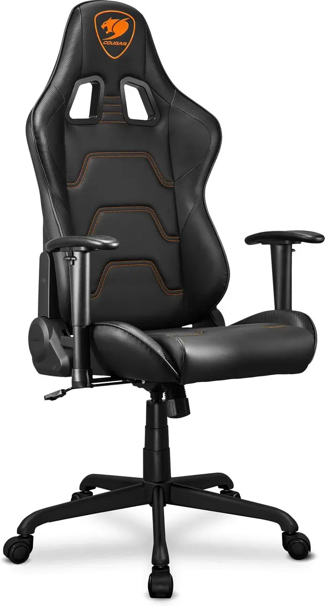 Cougar Armor Elite Gamingstoel - Zwart - 2D Armleuningen