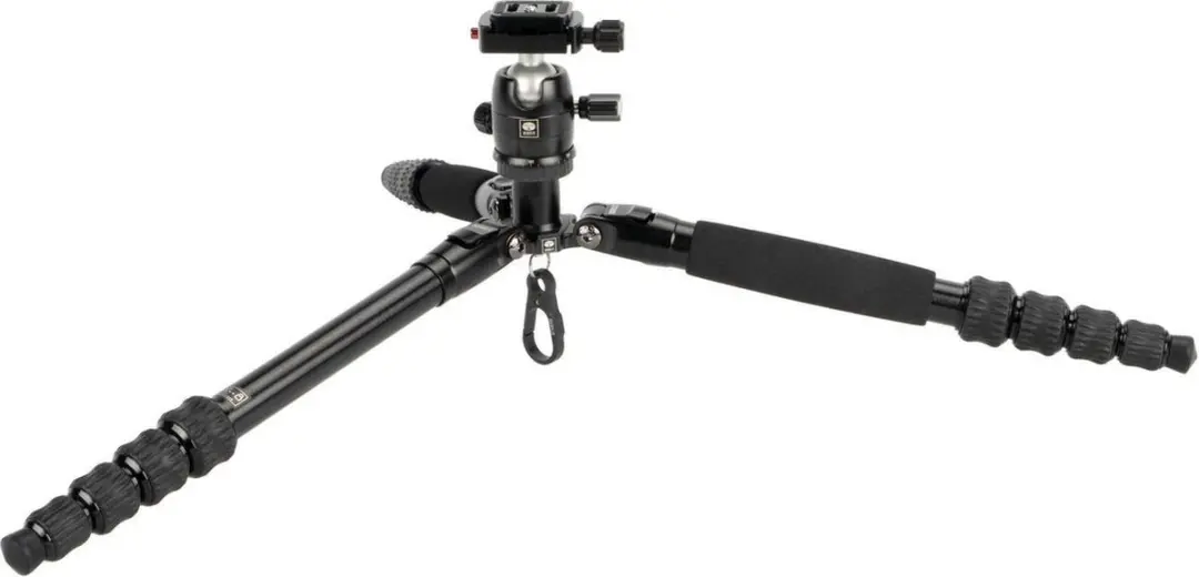 Sirui Traveler 5AX Aluminium Statief + B-00K Balhoofd - Zwart - afbeelding 6 van 6