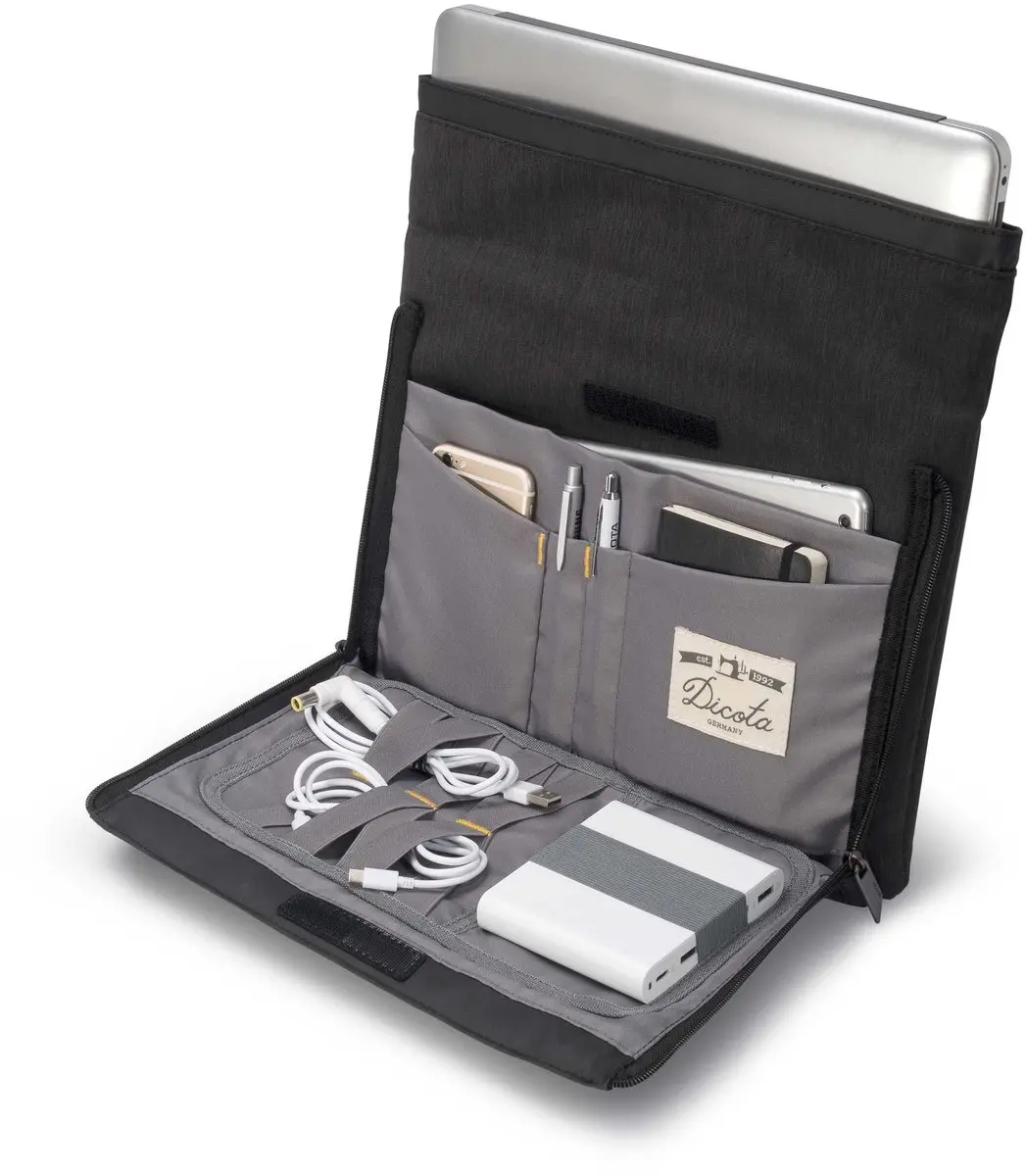 Dicota Skin Plus STYLE D31498 Draagtas Notebook 13" - Zwart