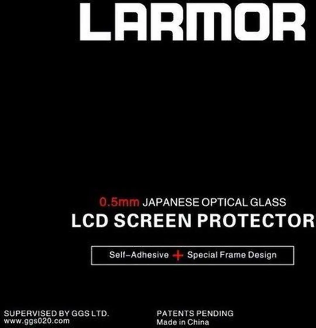 GGS Larmor Screenprotector Sony A7IV/A7CII/A7CR/A6700 - Zwart - afbeelding 2 van 2