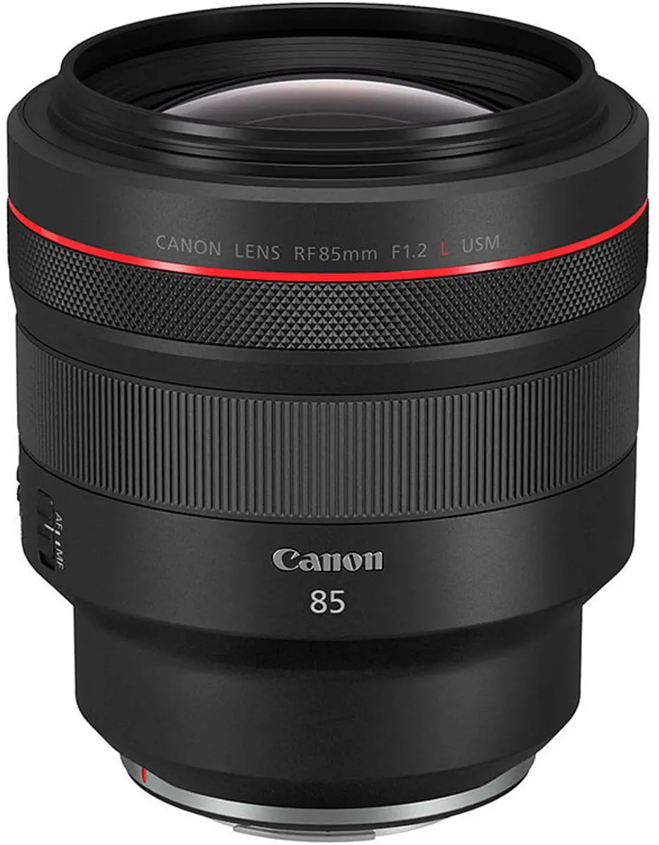 Canon RF 85mm F1.2L USM Lens - Zwart