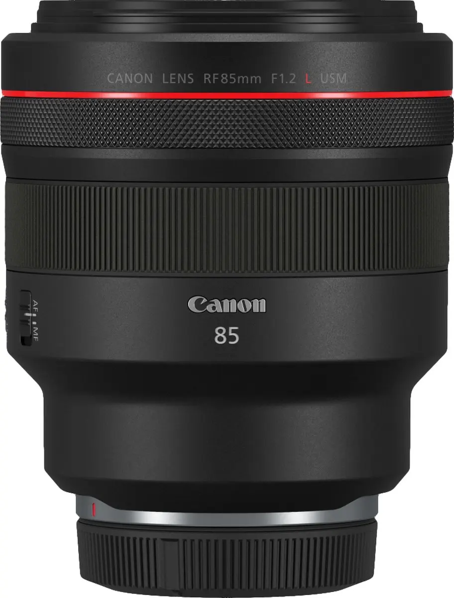 Canon RF 85mm F1.2L USM Lens - Zwart