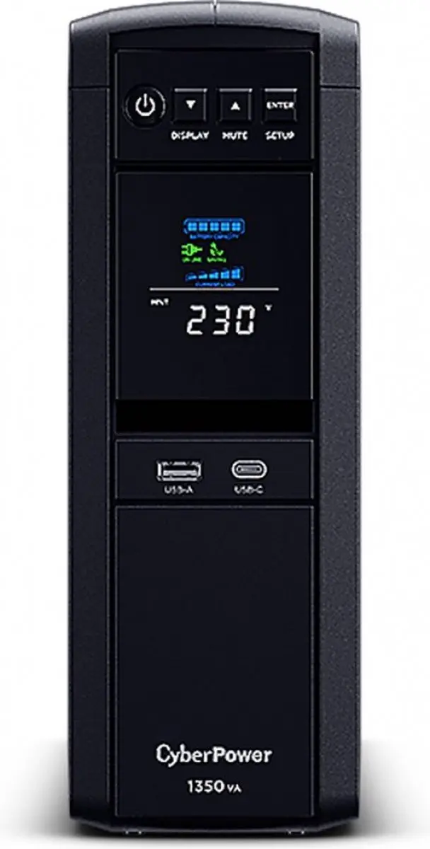 CyberPower CP1350EPFCLCD UPS 780W - 6 Stopcontacten