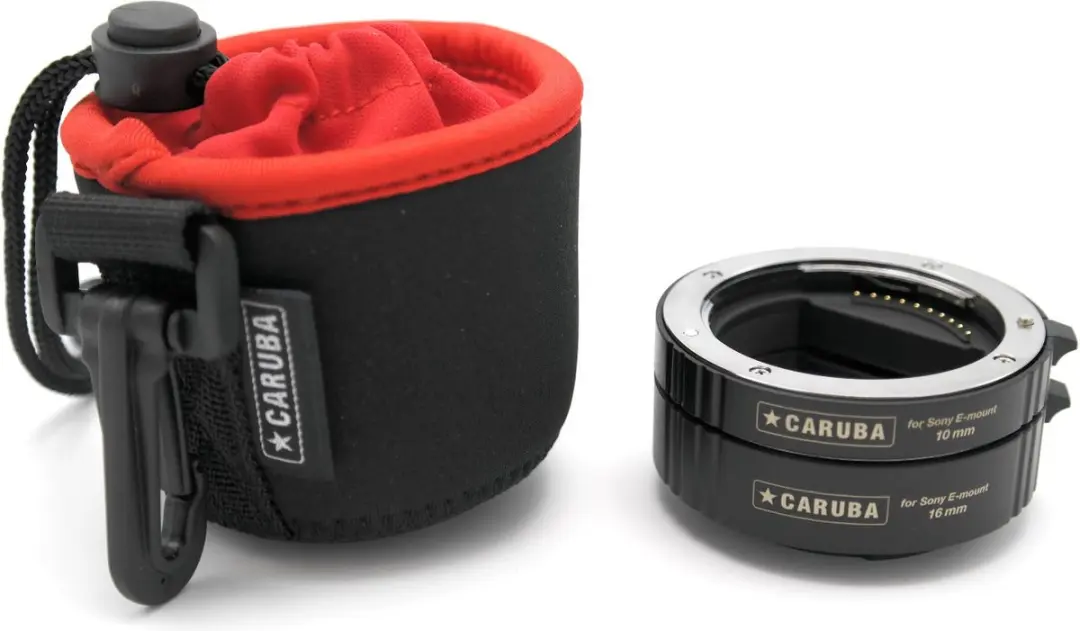 Caruba Extension Tubes Sony E-Serie - 10mm & 16mm - Zwart