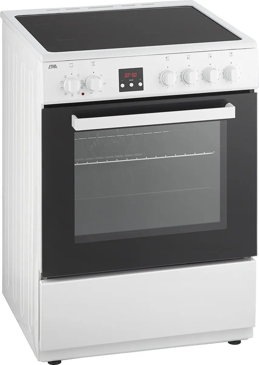 Etna FIV760WIT Vrijstaand Inductiefornuis 60cm - Wit