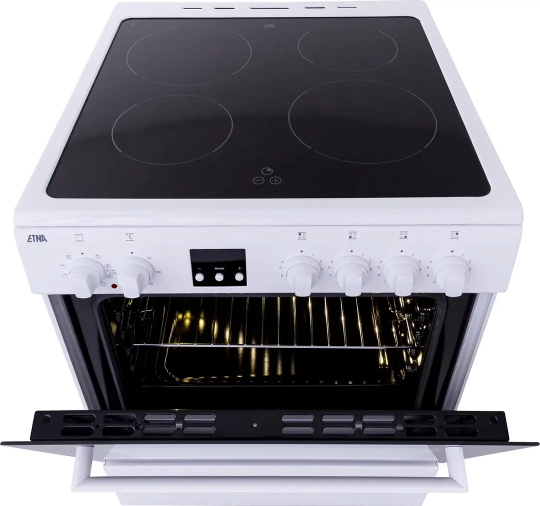 Etna FIV760WIT Vrijstaand Inductiefornuis 60cm - Wit - afbeelding 6 van 6