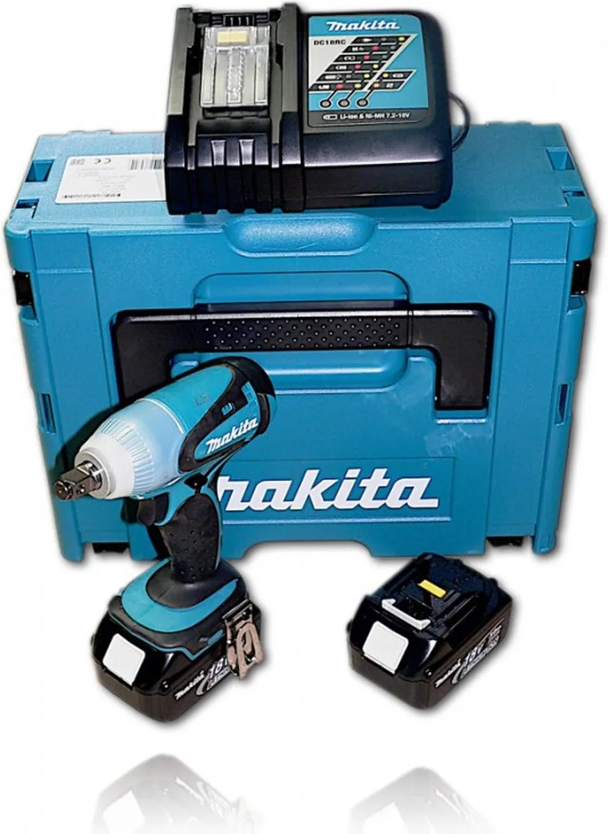 Makita BTW251RFJ Accu-slagschroevendraaier - 2x 3000mAh - Blauw/Zwart