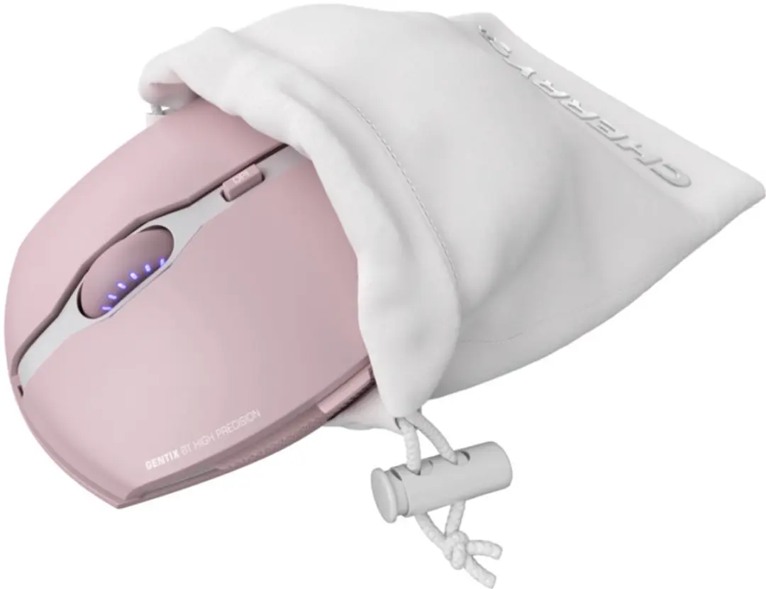 Cherry GENTIX BT JW-7500-19 Bluetooth Muis - 7 Knoppen - Pink