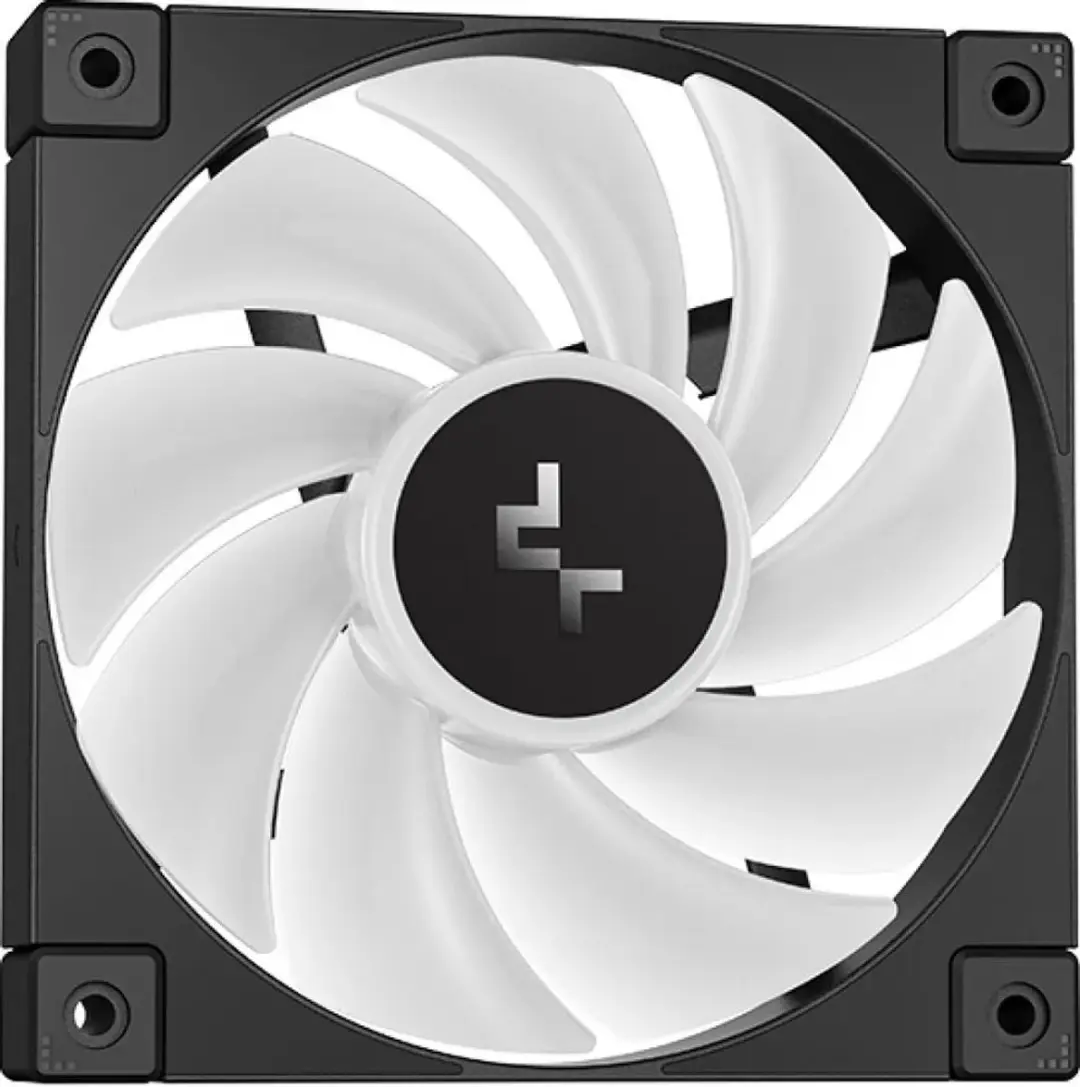 DeepCool LQ240 Vloeistofkoelsysteem - 240mm - 2x ARGB Fans - Zwart