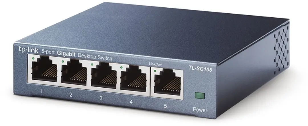 TP-Link TL-SG105 5-Poorts Gigabit Switch - Zwart