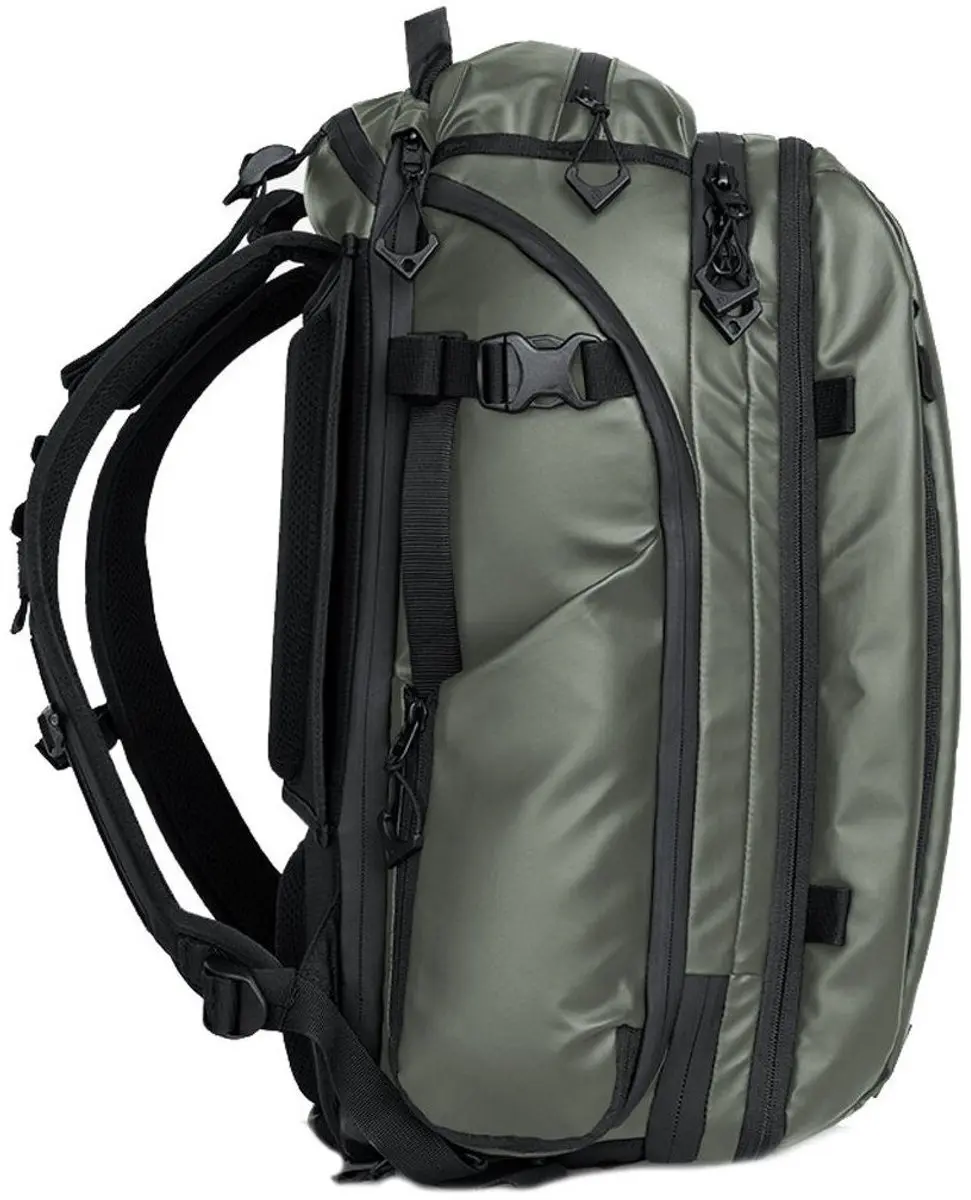 Wandrd Transit Reisrugzak 45L - 16 inch - Groen